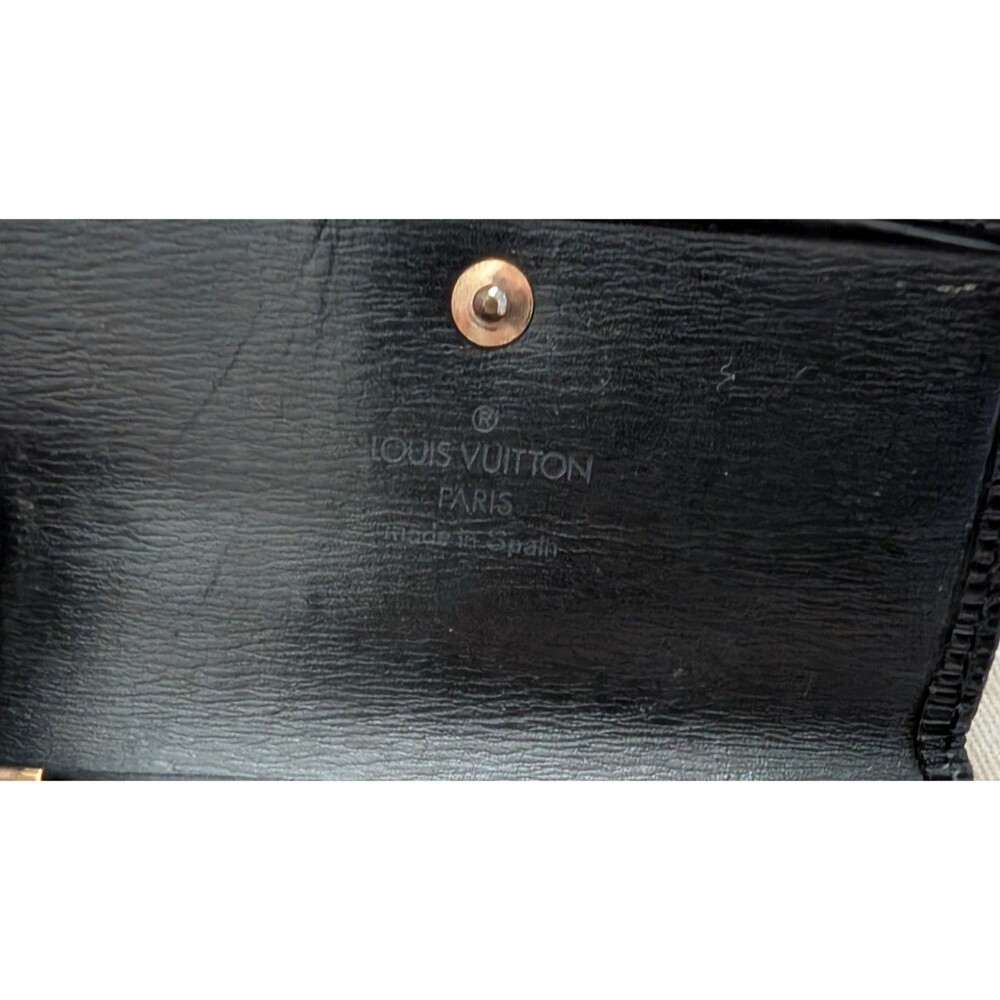 LOUIS VUITTON Epi Leather Key Holder CA1924 Black Vintage 1994 - Picture 4 of 5